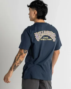 Billabong 73 Arch Short Sleeve T-Shirt Dusty Navy Clearance