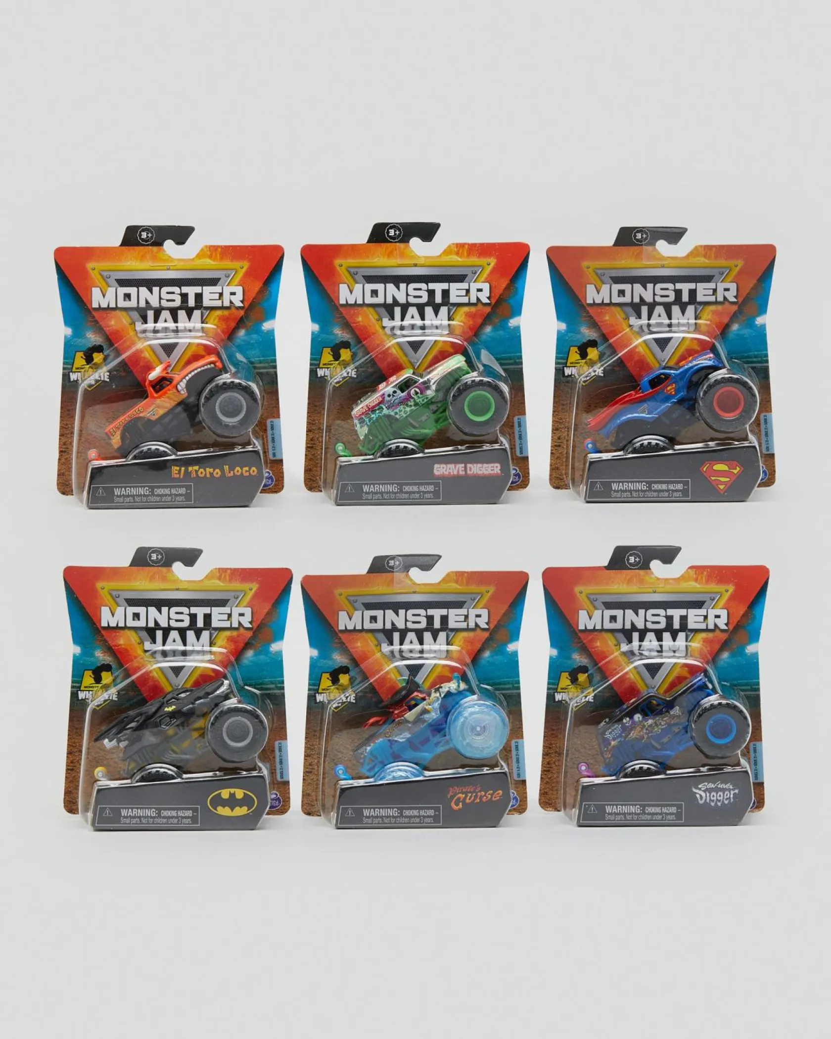 Monster Jam 1:64 Diecast Truck Assorted