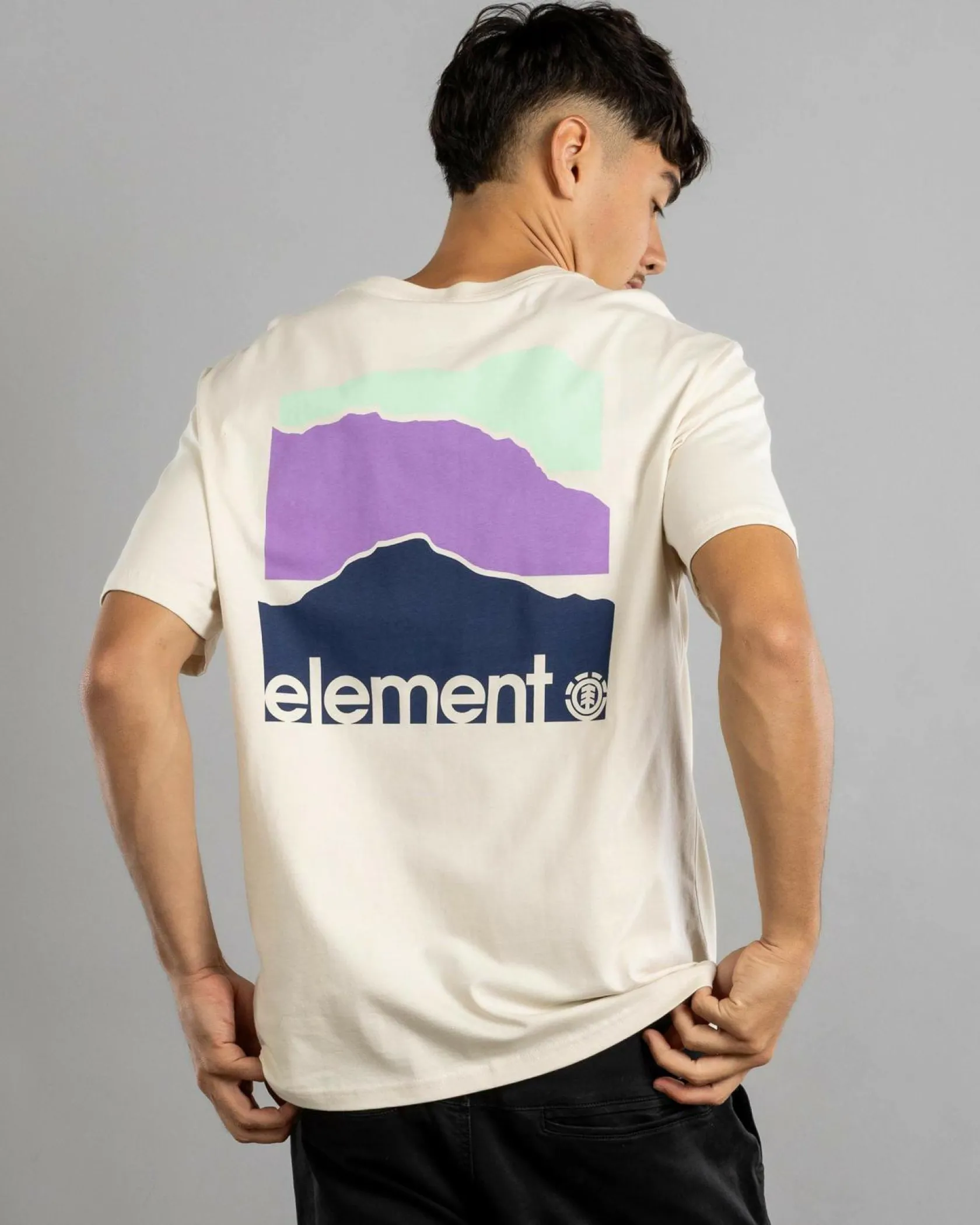 Element 3 Horizons T-Shirt Oat Milk Sale