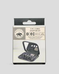 Get It Now 3 In 1 Multi Cable Adaptor Black Outlet