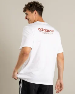 adidas 4.0 Logo T-Shirt White New