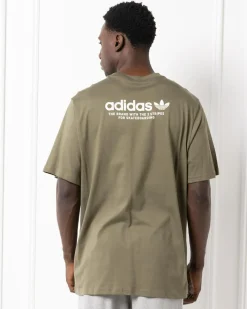 adidas 4.0 Logo T-Shirt Olive Discount