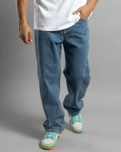 Levi's 568 Loose Straight Jeans Blue Essentials Outlet