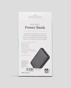 Get It Now 5000 MaH Powerbank Black New