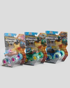 Monster Jam 1:64 Mud Blasters Assorted Hot
