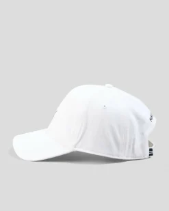 NAUTICA 6 Panel Buckle Cap True White New