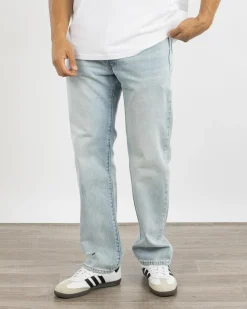 Levi's 555 Relaxed Straight Jeans Baby Blue Essentials New