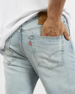 Levi's 555 Relaxed Straight Jeans Baby Blue Essentials New