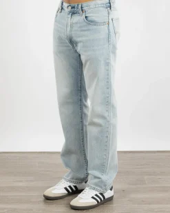 Levi's 555 Relaxed Straight Jeans Baby Blue Essentials New