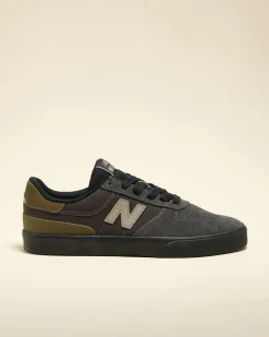 New Balance 272 Shoes Dark Grey/olive Suede Discount