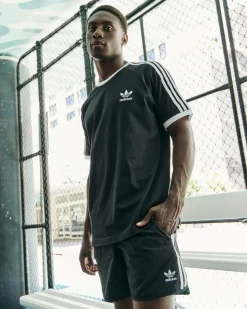 adidas 3 Stripes T-Shirt Black Online