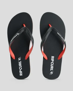 Rip Curl 2 Tone Bloom Open Toe Black/red Clearance