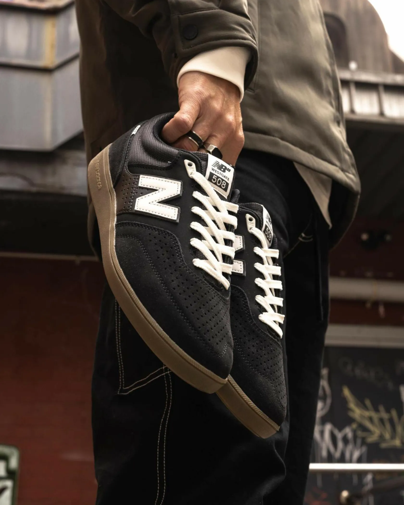 New Balance 508 V1 Shoes Black/gum Online