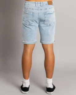 Skylark Abseil Denim Shorts Lt Blue Sale