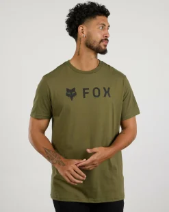 Fox Absolute Premium T-Shirt Olive Green Clearance
