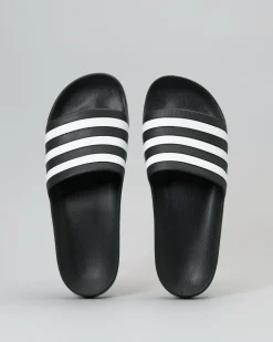 adidas Adilette Aqua Slides Core Black/ftwr White/core Black Clearance