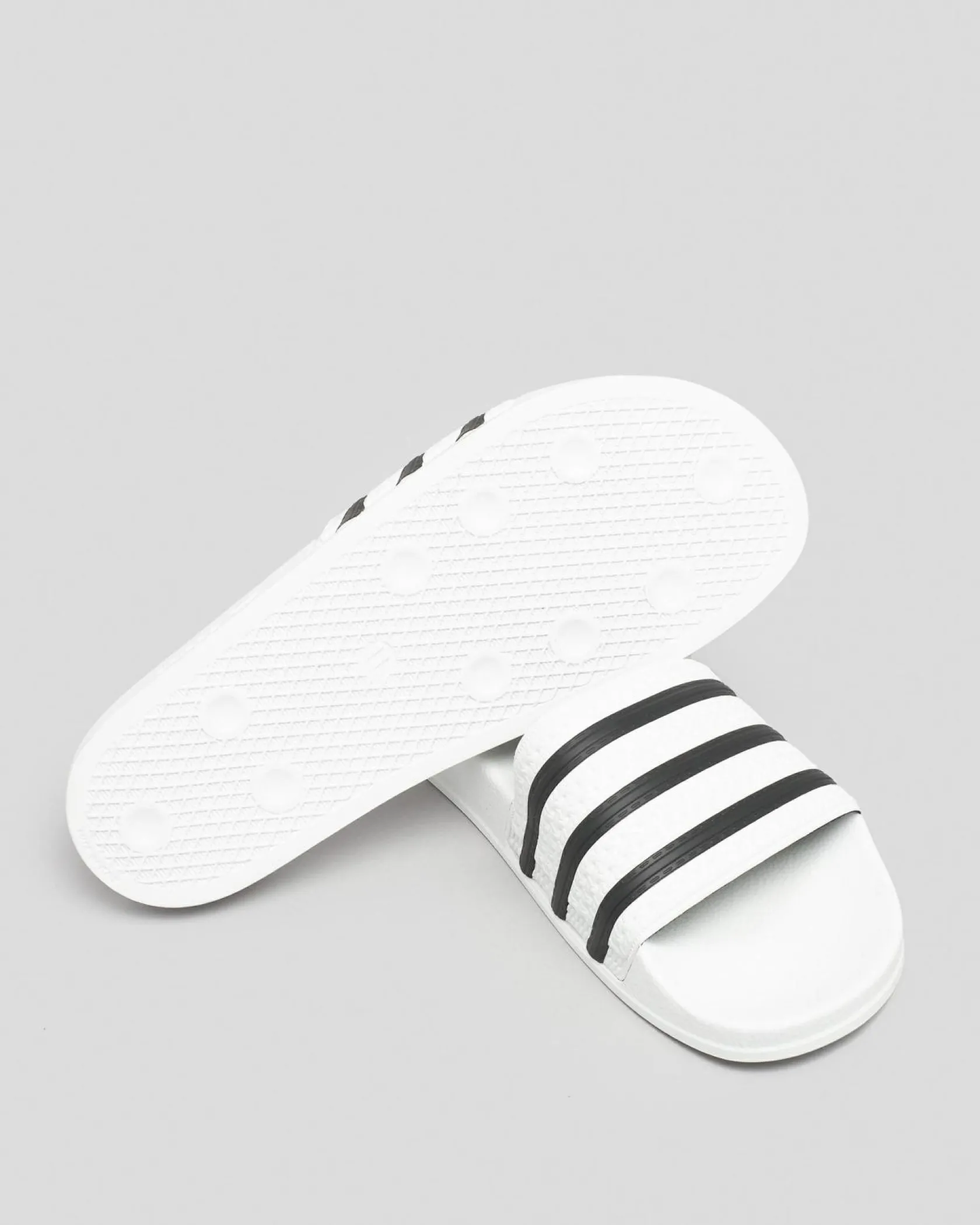 adidas Adilette Slides White/black Discount