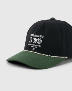 Billabong ADIV Strapback Cap Black/green Best