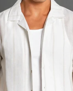 Lucid Adrift Short Sleeve Shirt White Outlet