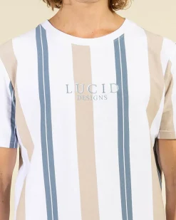 Lucid Advance T-Shirt White/ Tan/ Slate Online