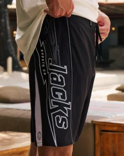Jacks Aerial Board Shorts Black
