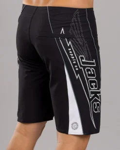 Jacks Aerial Board Shorts Black