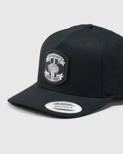 The Mad Hueys Ahoy Fkrs Storm Snapback Cap Black Outlet