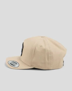 The Mad Hueys Ahoy Fkrs Storm Snapback Cap Tan Discount
