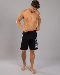 The Mad Hueys Ahoy Fkrs Strom Board Shorts Black Best