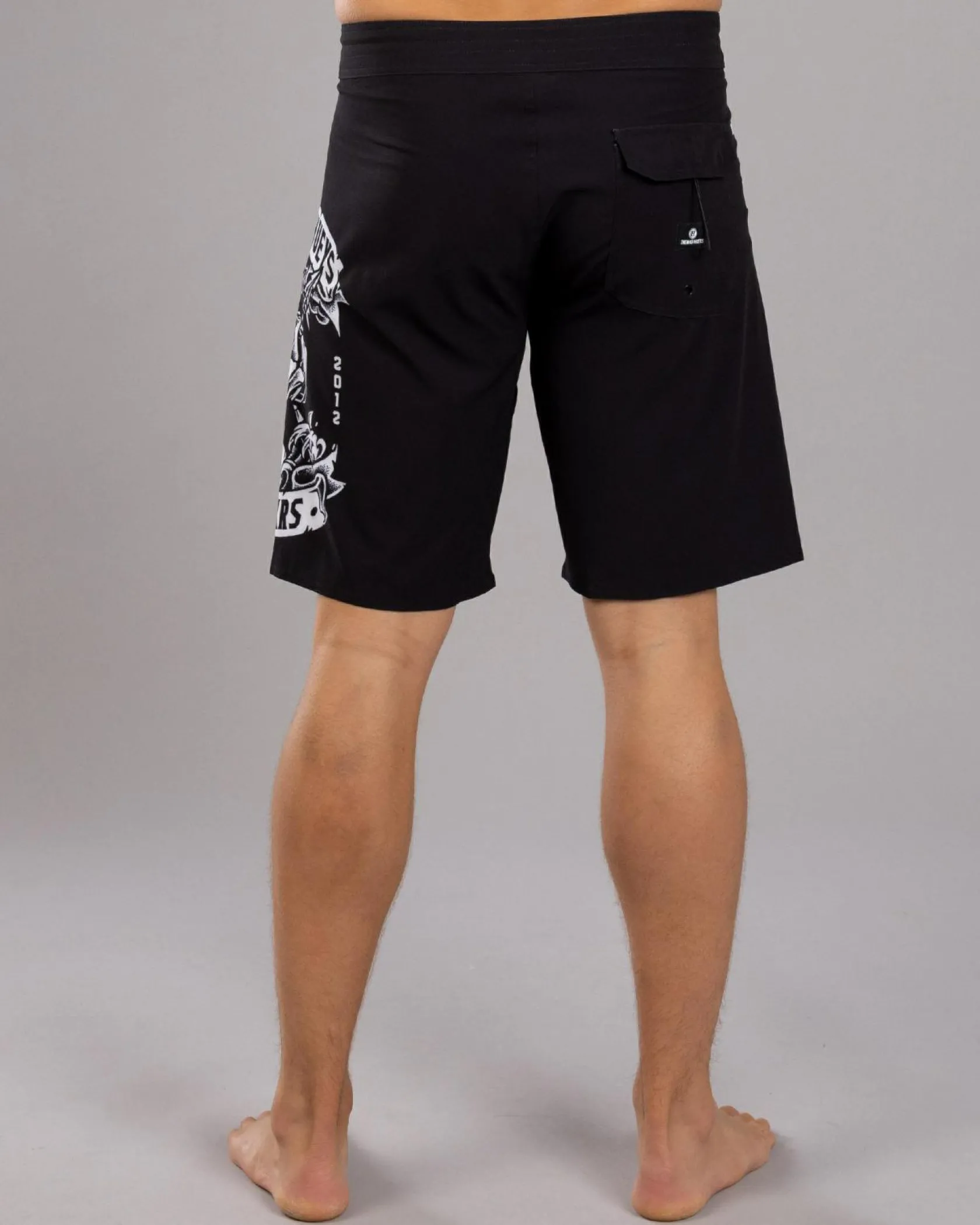 The Mad Hueys Ahoy Fkrs Strom Board Shorts Black Best