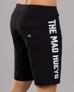 The Mad Hueys Ahoy Fkrs Strom Board Shorts Black Best