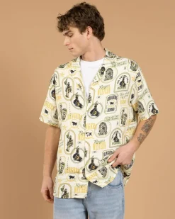 Ringers Western Aint My First Rumbo Short Sleeve Shirt Off White Best