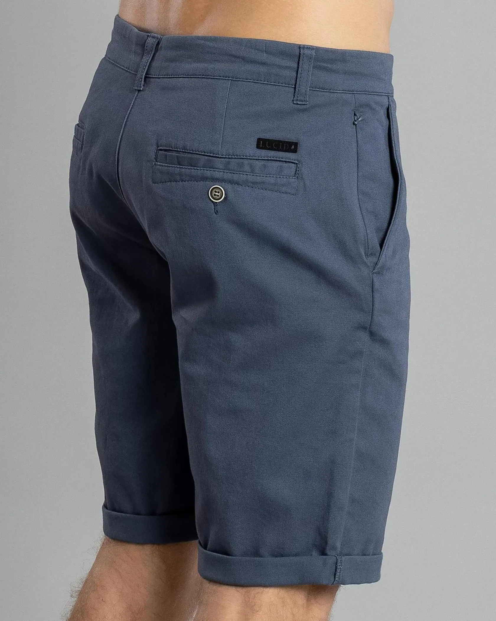 Lucid Align Chino Walk Shorts Slate Best