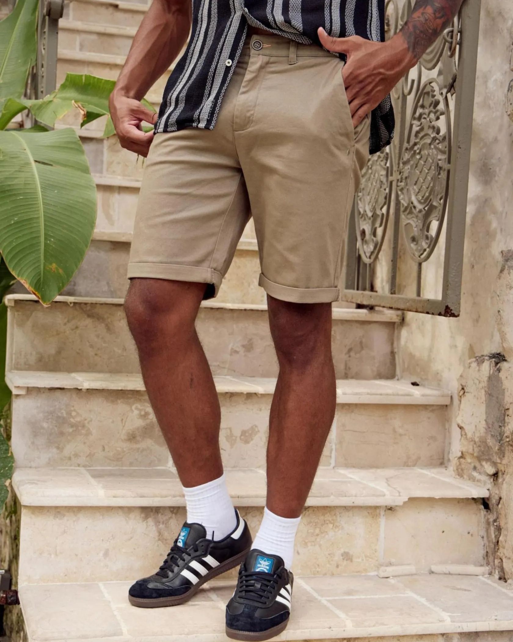 Lucid Align Chino Walk Shorts Sage Outlet