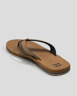Billabong All Day Impact Thongs Camel