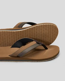 Billabong All Day Impact Thongs Camel