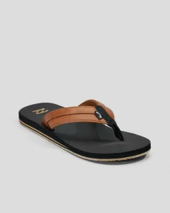 Billabong All Day Impact Thongs Black/tan