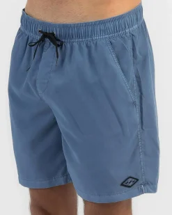 Billabong All Day Overdye Layback Board Shorts Steel Blue Online
