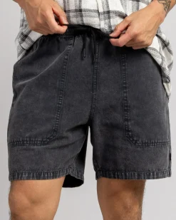 Silent Theory All Rounder Shorts Washed Black Hot