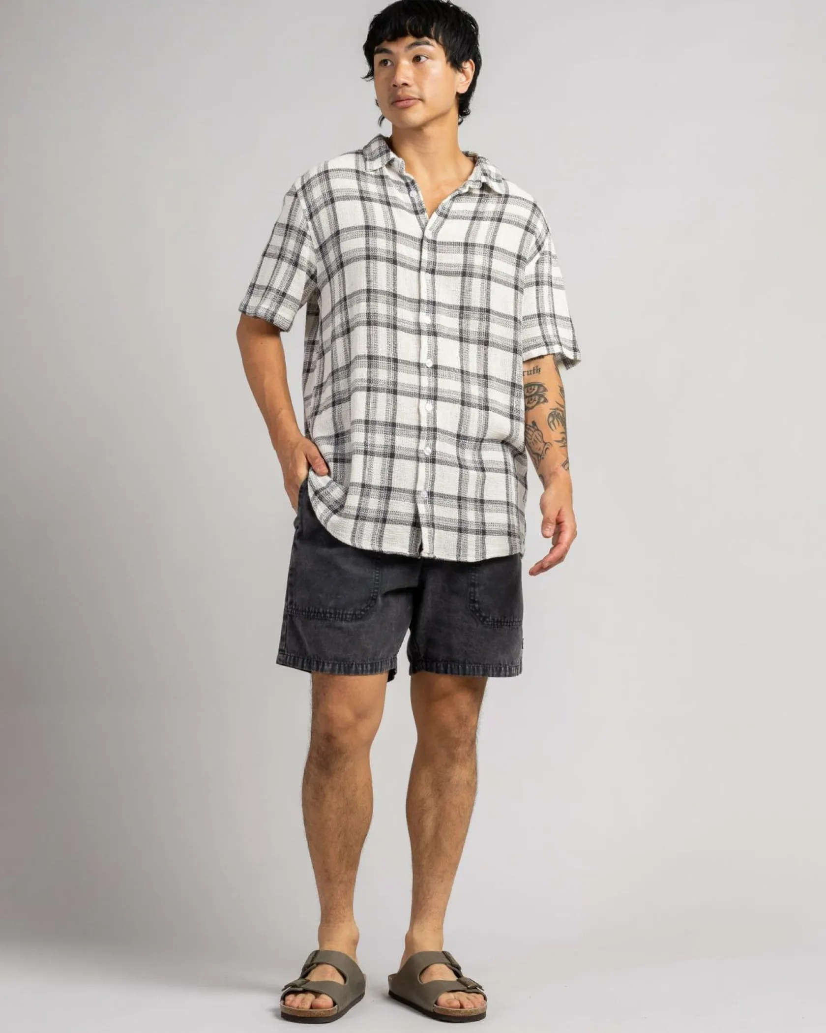 Silent Theory All Rounder Shorts Washed Black Hot