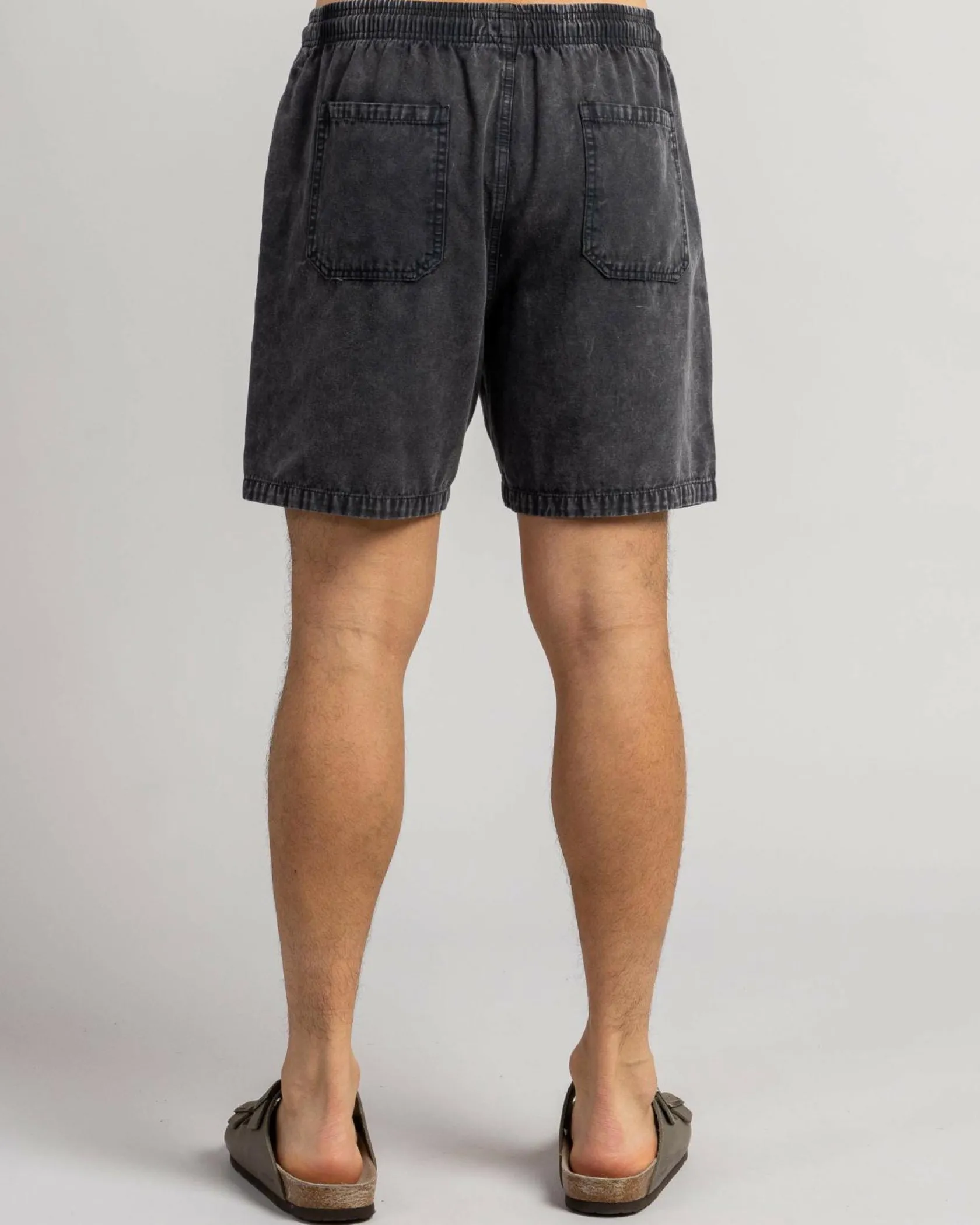 Silent Theory All Rounder Shorts Washed Black Hot