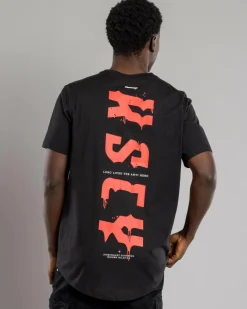 Kiss Chacey Allure Dual Curved T-Shirt Jet Black