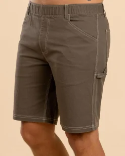 RVCA Americana Carpenter Shorts Mushroom Outlet