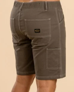 RVCA Americana Carpenter Shorts Mushroom Outlet