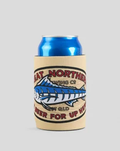 Great Northern Angler Stubby Cooler Sand Clearance