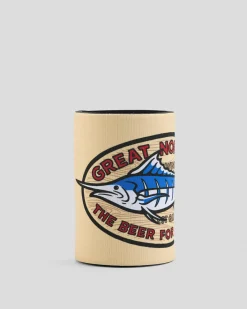 Great Northern Angler Stubby Cooler Sand Clearance