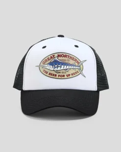 Great Northern Angler Trucker Cap White Hot