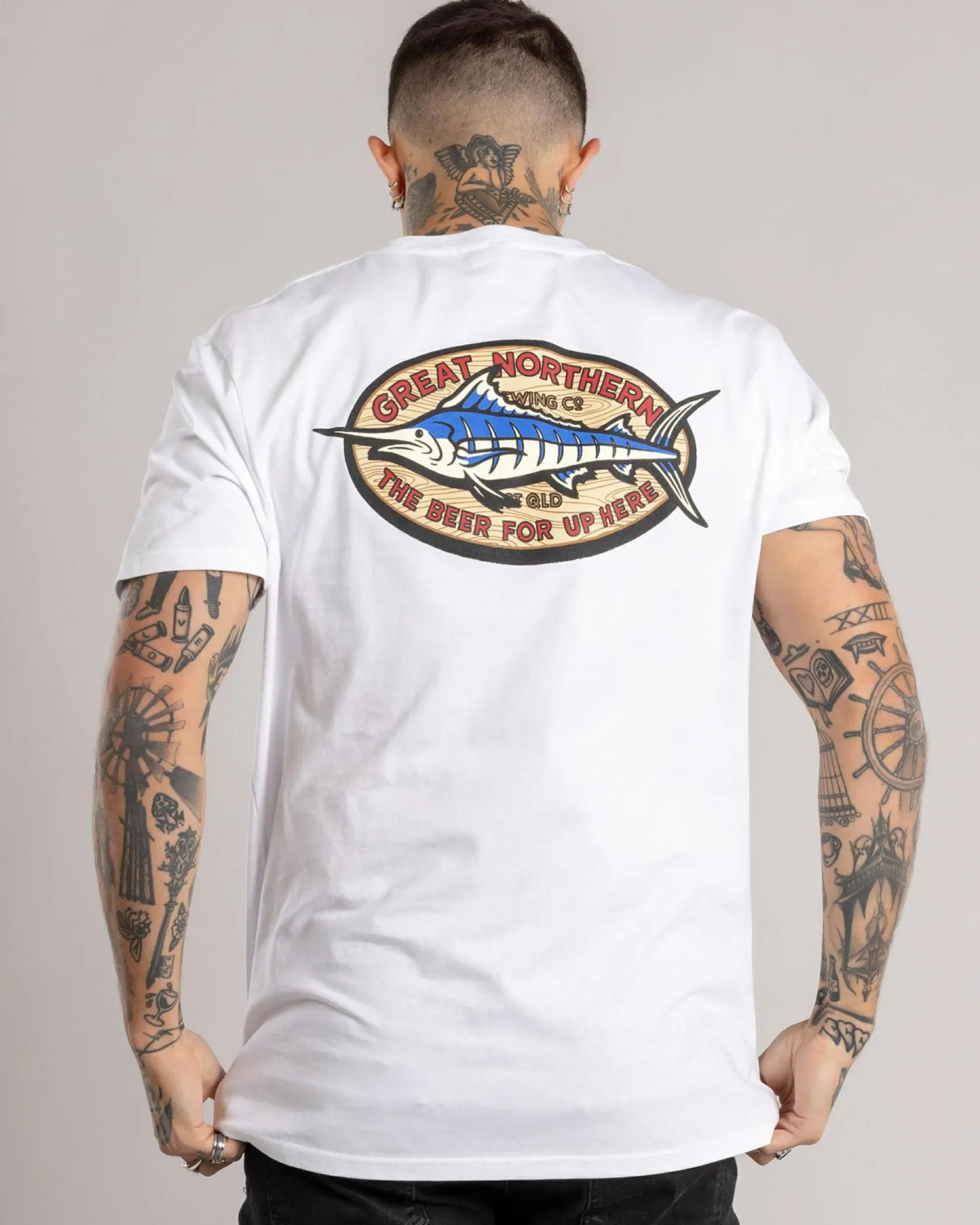 Great Northern Angler T-Shirt White