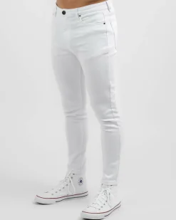 Lucid Anonymous Jeans White Best