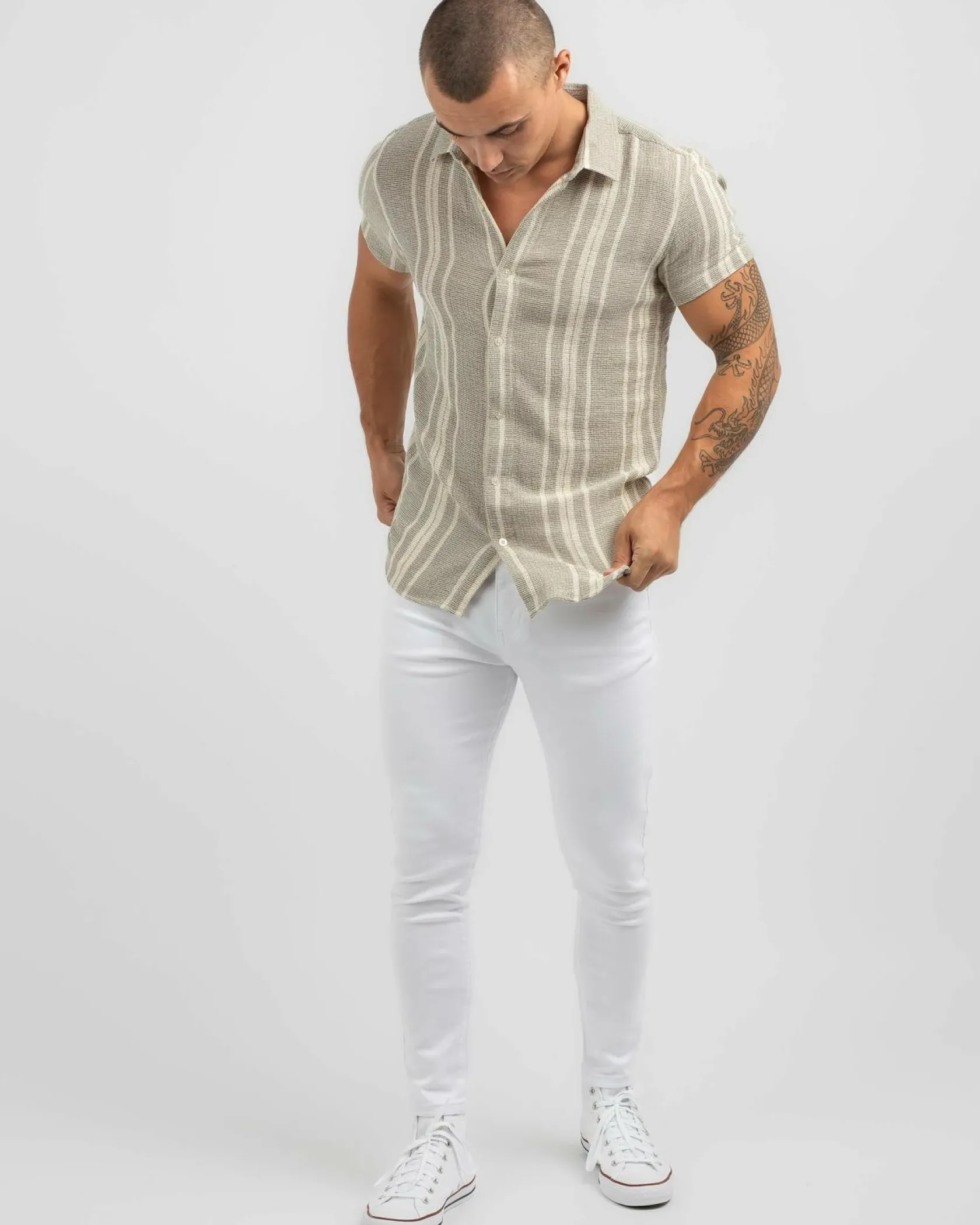 Lucid Anonymous Jeans White Best